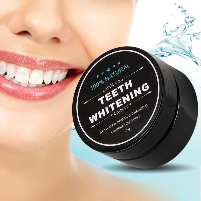 Activated Bamboo Charcoal Teeth Whitening Powder